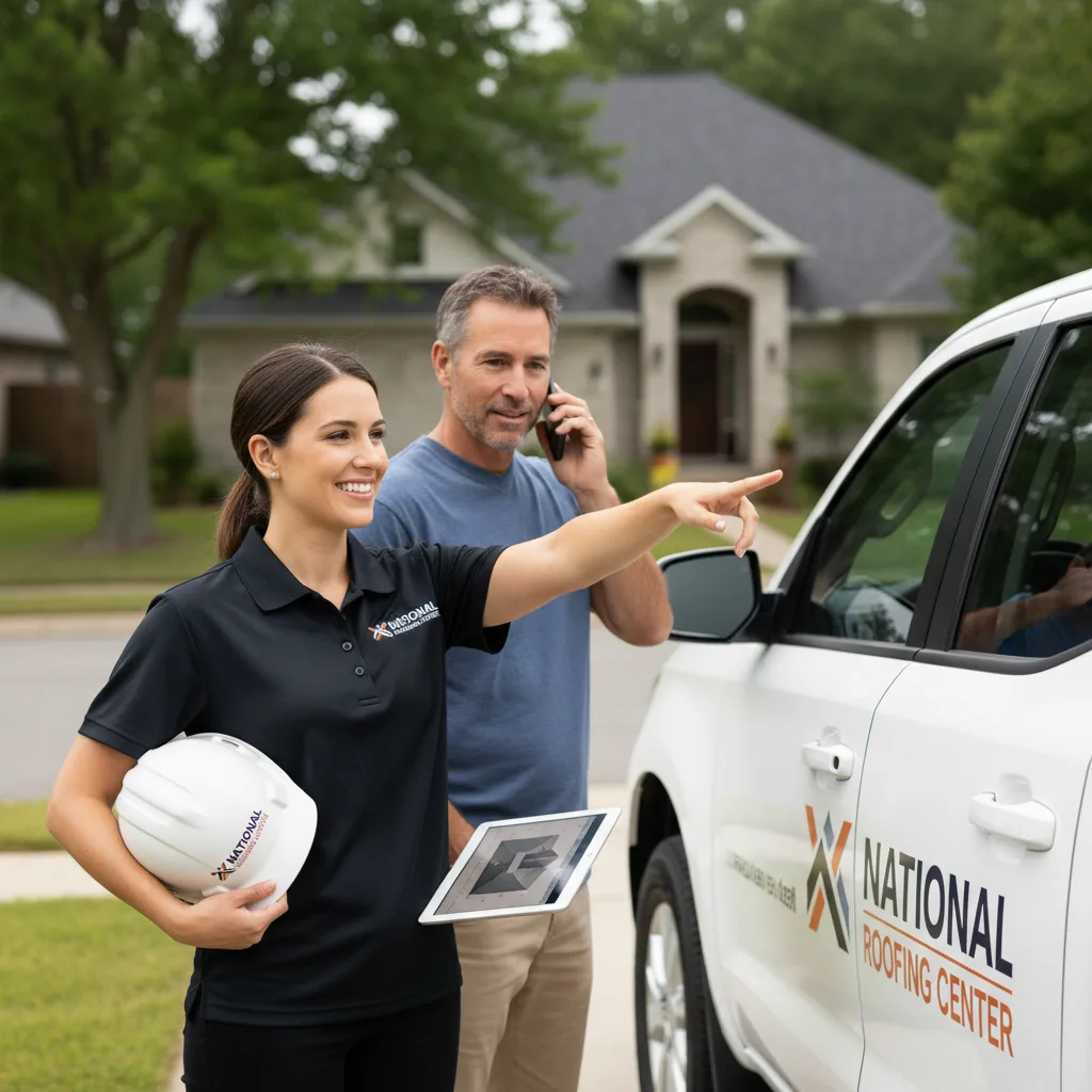 National Roofing Center customer support in Tarrant